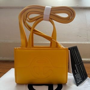 Telfar x Moose Knuckles Yellow Small Shopper NWT